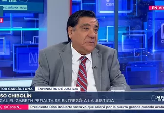 Víctor García Toma: La presidenta ha hecho gala de falta de transparencia