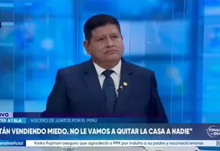 Walter Ayala:  Lo que motiva a Antauro Humala es un tema político