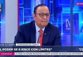 Walter Gutiérrez: La adolescencia política de Jerí se resume en que cree que su poder no tiene límites