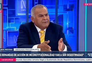 Wilber Medina: "La Fiscalía hace activismo"