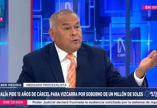 Wilber Medina: El juicio es tan sólido que Martín Vizcarra tienen medidas limitativas