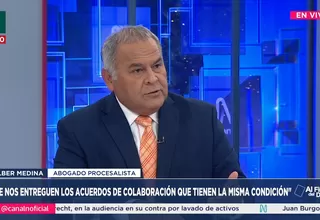 Wilber Medina: Que nos entreguen los acuerdos de colaboración que tienen la misma condición