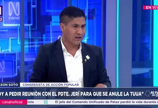 Wilson Soto: No pueden humillar a un trabajador del Congreso