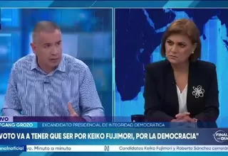 Wolfgang Grozo: Frente a este escenario tenemos votar por la democracia