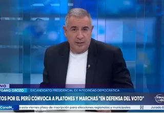 Wolfgang Grozo: Hay que saber perder, hay que ser caballero