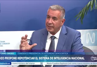 Wolfgang Grozo: Me propusieron a mí ser ministro (de Defensa) y yo lo rechacé
