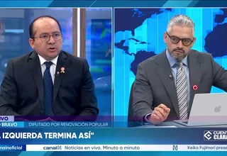 Aldo Bravo: Cualquier senador o diputado tiene derecho a votar como su conciencia le mande