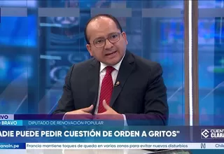 Aldo Bravo: Se nos eligió para ejercer una labor de representación, no una labor de ring de box