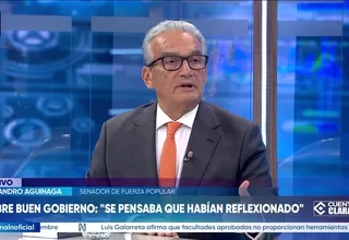 Alejandro Aguinaga: Los temas de inteligencia que han sido omitidos se pueden incluir en la Cámara de Senadores