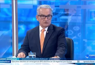 Alejandro Aguinaga: Tenemos que creer en nuestras instituciones 