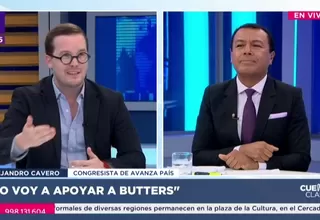 Alejandro Cavero: Apoyaré a Butters