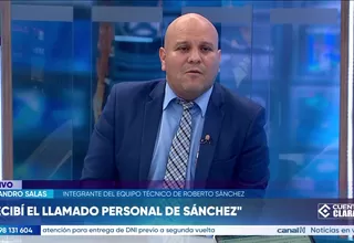 Alejandro Salas: Antauro no formará parte de la toma de decisiones
