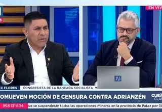 Álex Flores: Es insostenible la permanencia de Adrianzén 