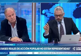 Alfredo Barnechea: Voy a votar por Keiko Fujimori