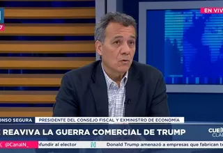 Alonso Segura: Aranceles de EE.UU. pueden causar estanflación y afectar a Perú indirectamente
