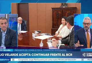 Alonso Segura: El Ejecutivo va a ser probablemente bastante pro mercado