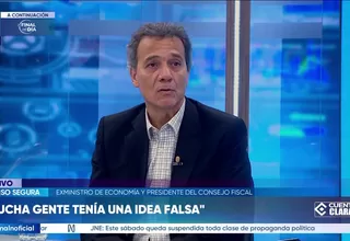 Alonso Segura: En los últimos 10 años hubo 18 ministros de Economía