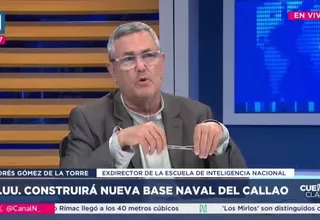 Andrés Gómez de la Torre: La cooperación de EE.UU. se dará con un mecanismo