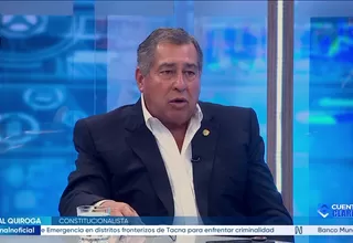 Aníbal Quiroga: Es absurda una eventual reforma del sistema de justicia en de José Domingo Pérez