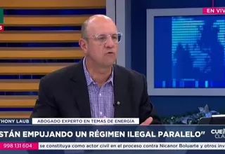 Anthony Laub: El Congreso claramente está jugando un partido político