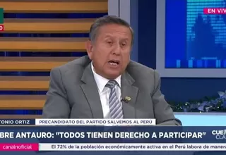 Antonio Ortiz: No soy nadie para decirle a Antauro que venga