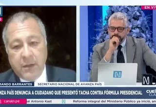 Armando Barrantes: Sospechamos que la tacha esté vinculada a la minería ilegal