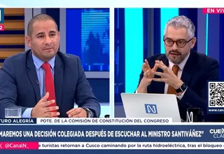 Arturo Alegría: Lo que hace Fuerza Popular al reconocer un error es corregirlo