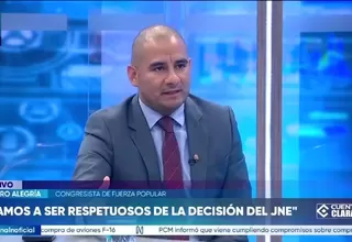 Arturo Alegría: Nos quieren empujar a otra crisis con una moción de vacancia
