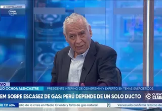 Aurelio Ochoa: En el caso de GLP, simplemente se importa