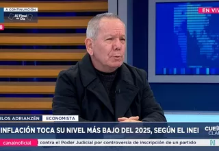 Carlos Adrianzén: La principal carta de presentación de un país es la inflación