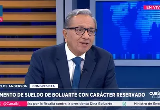 Carlos Anderson: Hay un contubernio entre el Ejecutivo y Legislativo