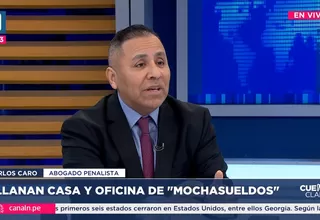 Carlos Caro: El juicio de Humala es trascendental porque determinará si un aporte de campaña es lavado de activos o no