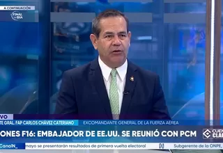 Carlos Chávez Cateriano: La mejor opción, en este caso, ha sido el F-16