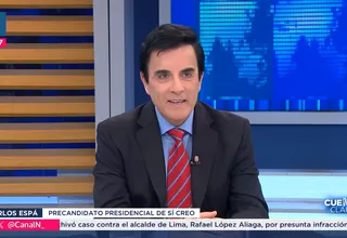 Carlos Espá: Hay una judicialización de la política