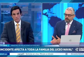 Carlos Espá sobre el caso Liceo Naval: "Es la pérdida total de la autoridad en una institución educativa