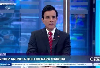 Carlos Spa: Espero que la marcha de JP sea pacífica