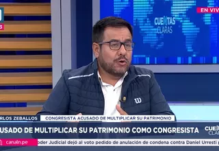 Carlos Zeballos: Tengo una deuda hasta los 70 años