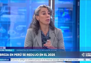 Carolina Trivelli: El crecimiento es menos inclusivo