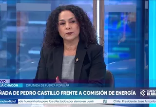Cecilia Chacón: Yenifer Paredes tiene el respaldo de sus votos