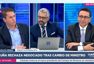 César Acuña rechaza negociado tras cambio de ministro