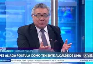César Nakazaki: Existe el indulto ordinario, humanitario y extraordinario