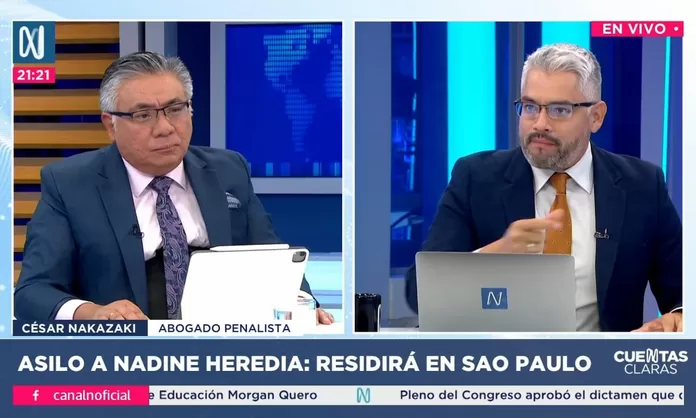 César Nakazaki: Quien otorga en asilo es Brasil | Canal N