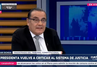 César Ochoa: Restitución de la firma de Fujimori en la Constitución es una decisión política controvertida  