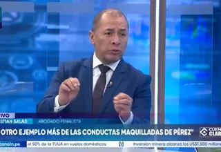 Christian Salas: José Domingo Pérez arma cuentos