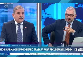 Cluber Aliaga: La incorporación de las FF.AA. es necesaria porque la PNP fue rebasada en los últimos 5 años