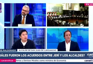 ¿Cuáles fueron los acuerdos entre Jerí y alcaldes?