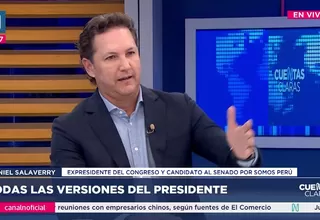 Daniel Salaverry: Parece que el presidente Jerí es amigo de las mentiras