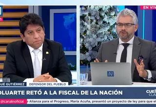 Defensor del Pueblo: No creo que se esté legislando para criminales