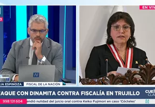 Delia Espinoza: La Fiscalía necesita armas legales