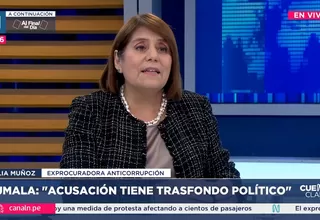 Delia Muñoz: Que Susana Villarán haya dicho que fue un error, no es que sea una confesión sincera